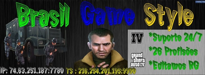 Brasil Game Style - 74.63.251.187:7790 - www.brasilgamestyle.com.br